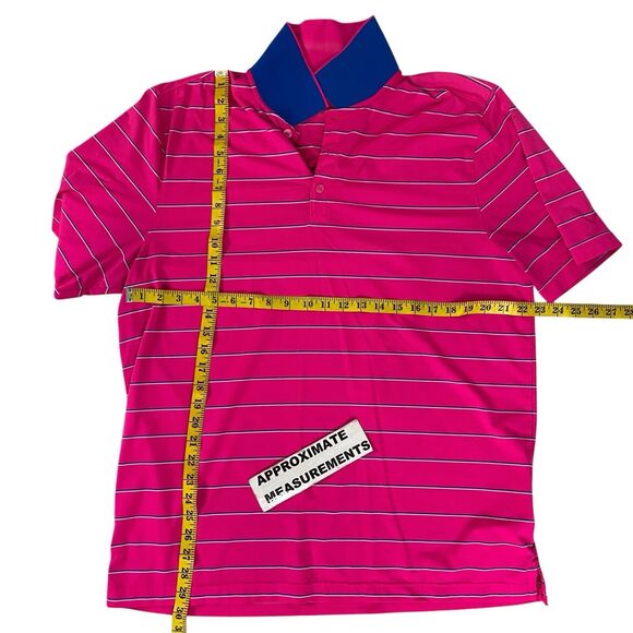 Cutter & Buck Shirt Mens Large Pink Polo Work Office Casual Athletic Preppy - Picture 6 of 15